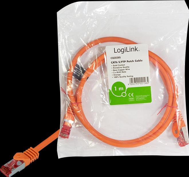 Actual product image LogiLink Network cable (S/FTP, CAT6, 2 m)
