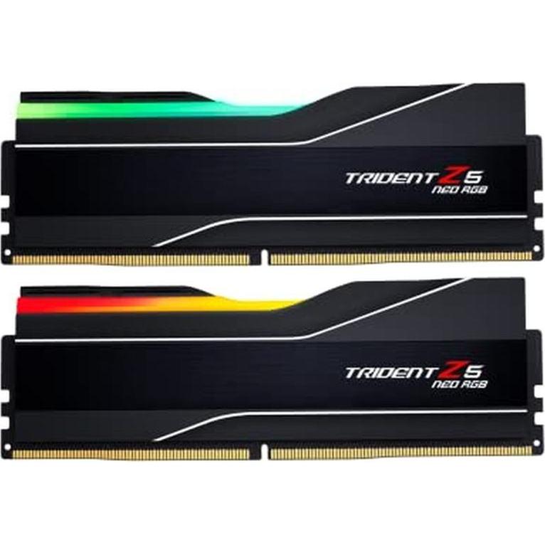 G.SKILL Trident Z5 RGB DDR5 6000 32GB×2 G.Skill Trident Z5 NEO RGB (2 x 16GB, 6000 MHz, DDR5 RAM, DIMM