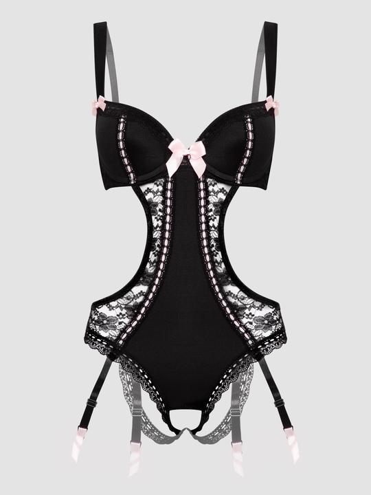 Produktbild Lovehoney Seduce Me schrittfreier Push-up-Body mit Aussparungen (L)