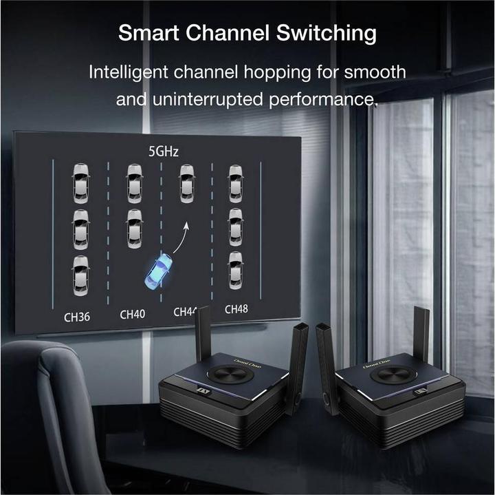 Produktbild EZCast Omni One T-2 + O-2 HDMI® HDMI Extender 800 m (Extender)