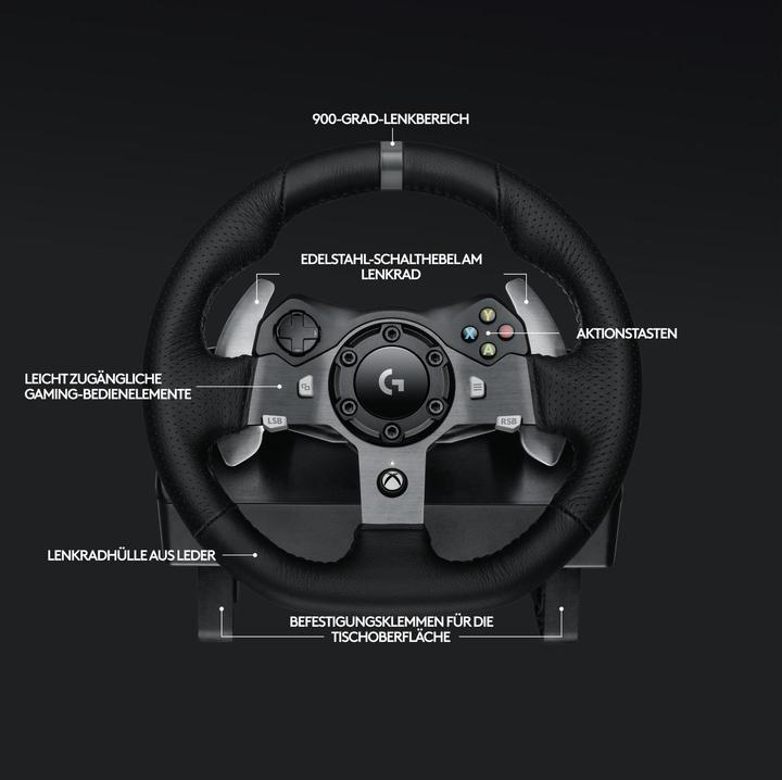Productafbeelding Logitech G G920 Driving Force (Xbox, PC) (PC, Xbox One X, Xbox serie X, Xbox One S, Xbox serie S)