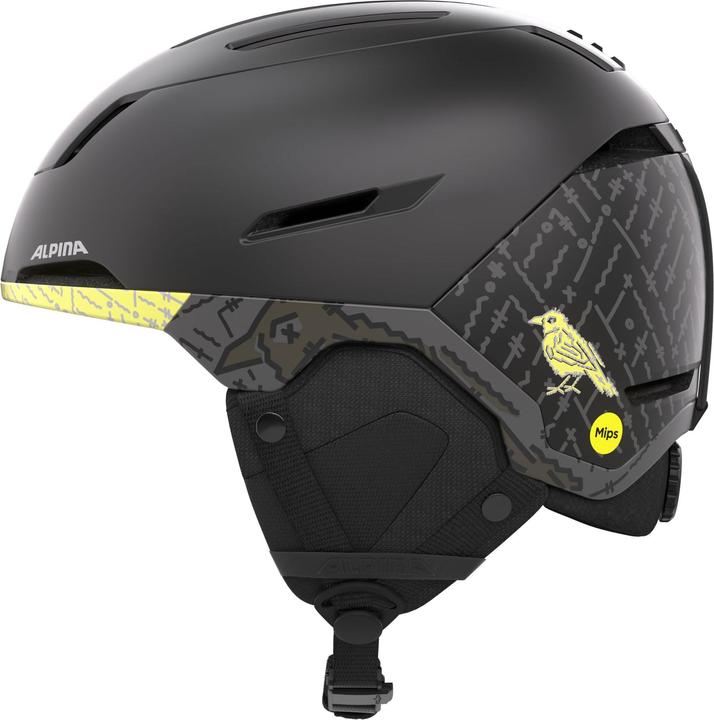 LITOFF noir-jaune mat