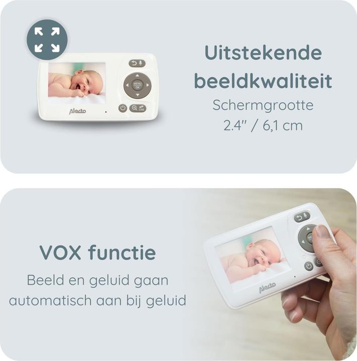 Produktbild Alecto DVM-71 (Babyphone mit Kamera, 300 m)