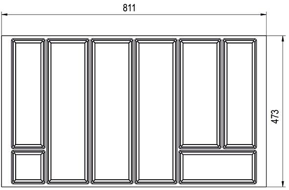 Image du produit Agoform Range-couverts Forno
