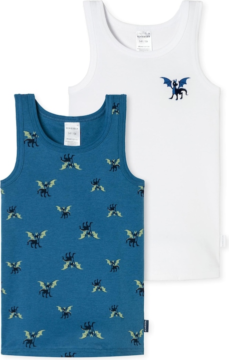 Bianco, Blu marino