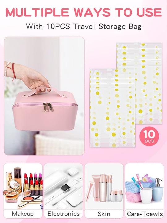 Produktbild Only-Bags.Store Kosmetiktasche Reisetasche Kulturtasche : PU Leder Make Up