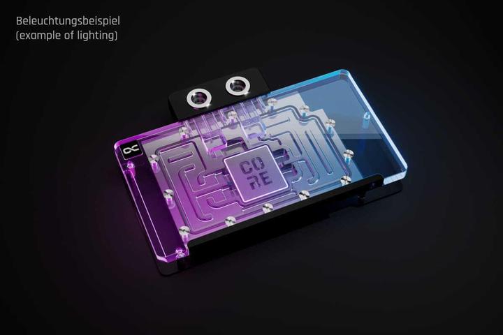 Actual product image Alphacool Core GeForce RTX 5080 Aorus Master/Windforce with backplate