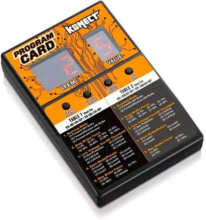 Konect Programming card General