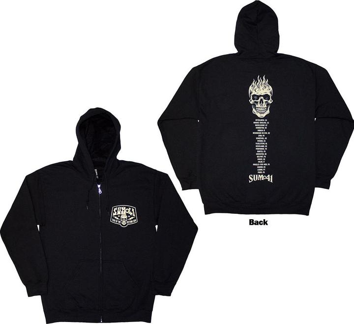 Produktbild Universal Textiles Tour 24 Pocket Logo & Skull Back (Zipper-Hoodie) (S)