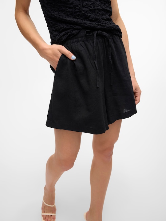 Produktbild Vero Moda Vmlinn Linen Shorts Wvn Noos (L)