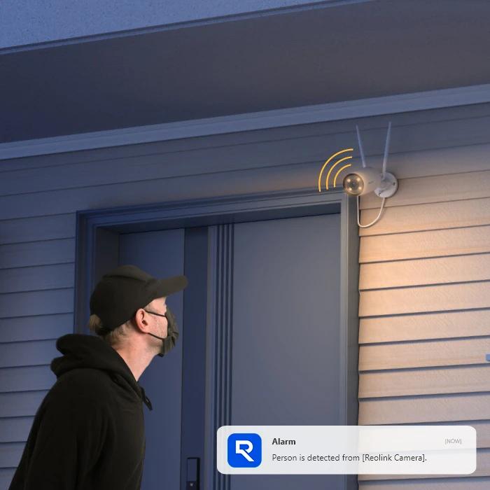 Actual product image Reolink IP W320X 2K HDR camera (2560 x 1440 Pixels)