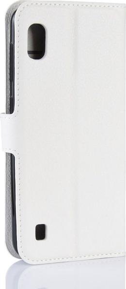 Actual product image MU Classic Litchi Leather Bookcover Series (Samsung Galaxy A10)