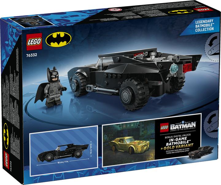 Immagine prodotto LEGO Supereroi Batman: Batmobile (76332, LEGO DC)