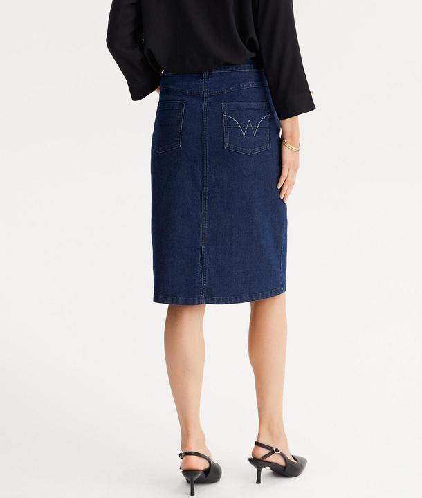 Image du produit Anne Weyburn Jupe en jean en denim stretch (38)