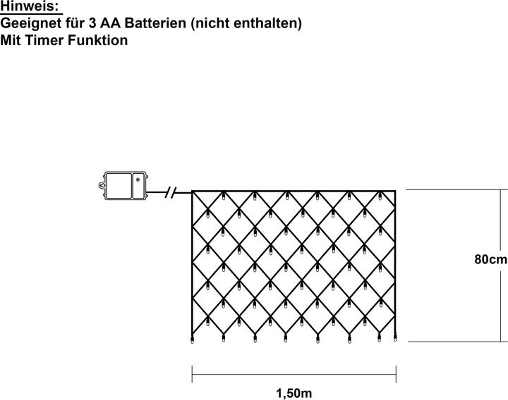 Nährwerte und Zutaten Star Trading Lichterkette Dura String 80 LED (1.50 m)