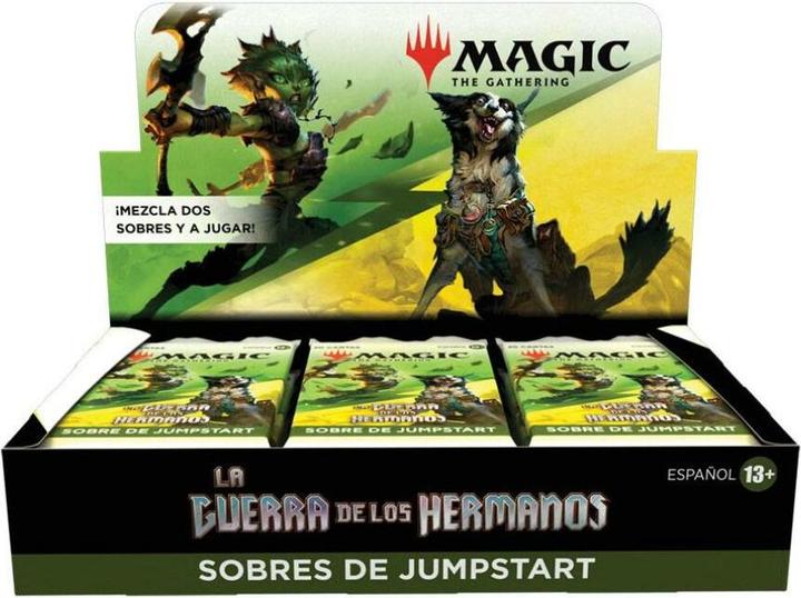 Produktbild Magic the Gathering La Guerra de los Hermanos présentoir boosters Jumpstart (18) *ESPAGNOL* (Spanisch, Booster Pack)