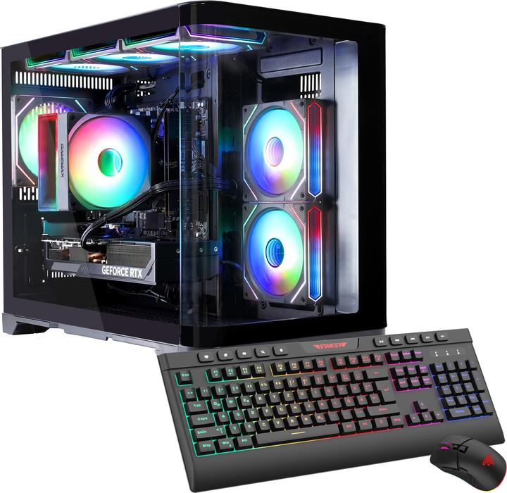 Hyrican Gamemax Hype-M BK 7507 Ryzen 7 9700X 32GB/1TB SSD RTX 5060Ti Win11 (AMD Ryzen 7 9700X, 32 GB, 1000 GB, GeForce RTX 5060 Ti)