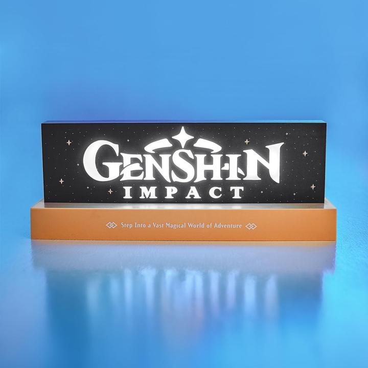 Actual product image Neamedia LED Light Genshin Impact