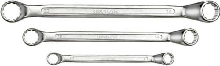 Actual product image Gedore Red red R01105008 Double-ended ring spanner set SW6-22 mm 8 pieces (22 mm, 6 mm, 14 mm, 18 mm, 16 mm, 10 mm, 8 mm, 13 mm, 20 mm, 21 mm, 7 mm, 19 mm, 15 mm, 12 mm, 11 mm, 17 mm, 9 mm)
