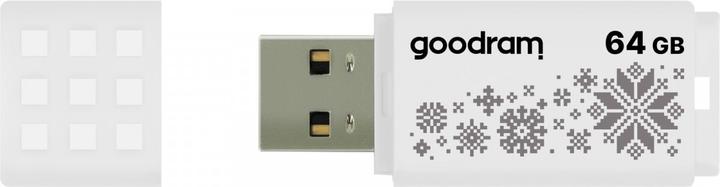 Actual product image Goodram Pendrive UME2 64GB USB 2.0 Winter (64 GB, USB-A)