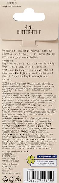 Produktbild dm ebelin 4in1 Buffer-Feile