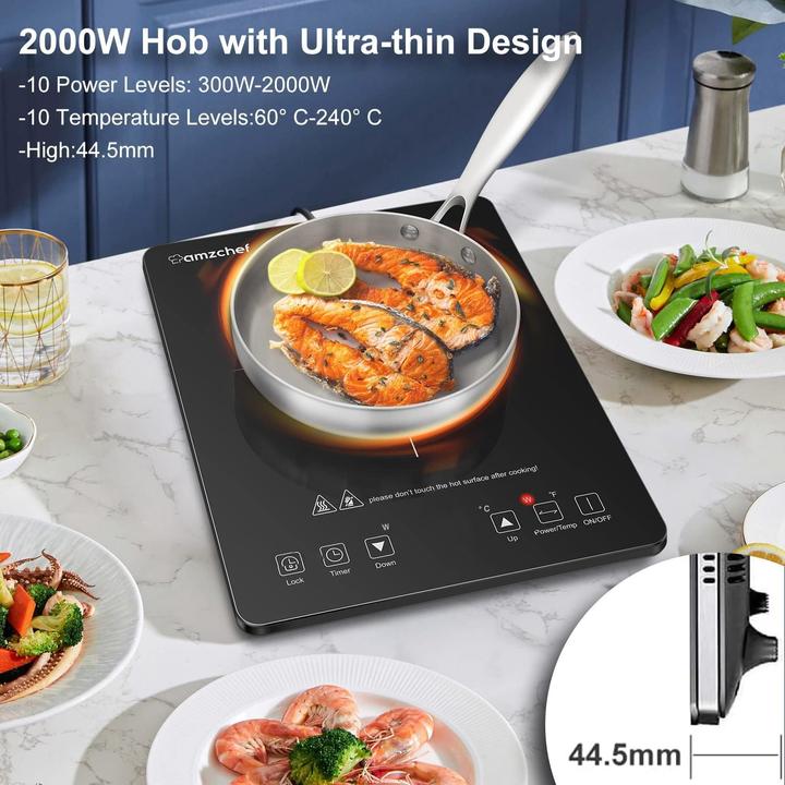 Produktbild Amzchef Induktionskochplatte