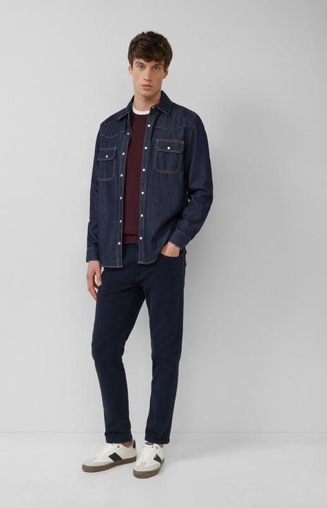 Produktbild s.Oliver Strickpullover Baumwollpullover mit Logo-Stickerei (XL)