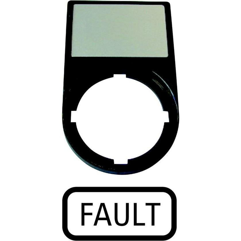 Eaton Halter mit Einlegeschild Fehler, Automatisierung