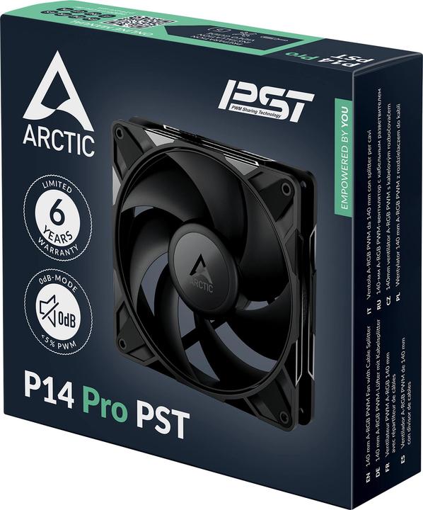 Produktbild Arctic Lüfter 140*140*27 P14 Pro PST (27 mm, 1 x)
