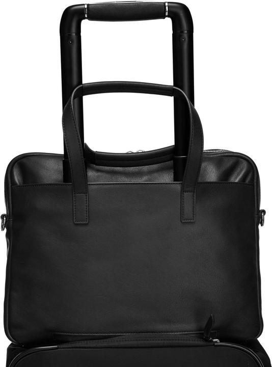 Actual product image Knomo Mayfair Luxe Hanover briefcase RFID leather 36 cm laptop compartment (16")