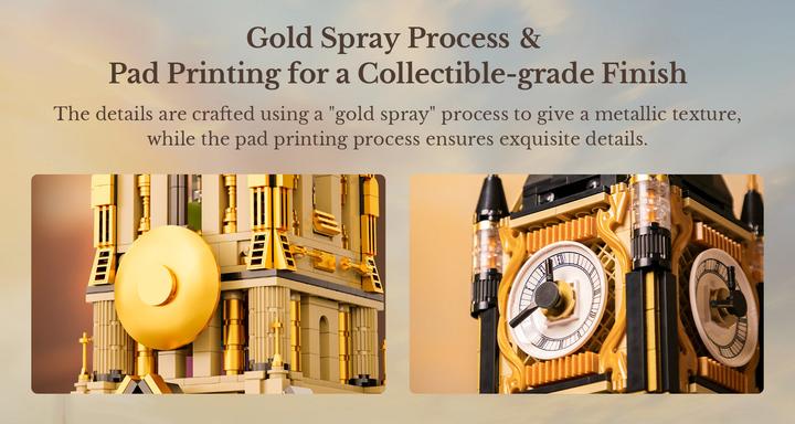 Actual product image Pantasy Steampunk series clock tower