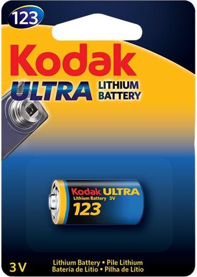 Actual product image Kodak 123 LA Single-use battery Lithium battery (1 pcs., CR123A, 1500 mAh)