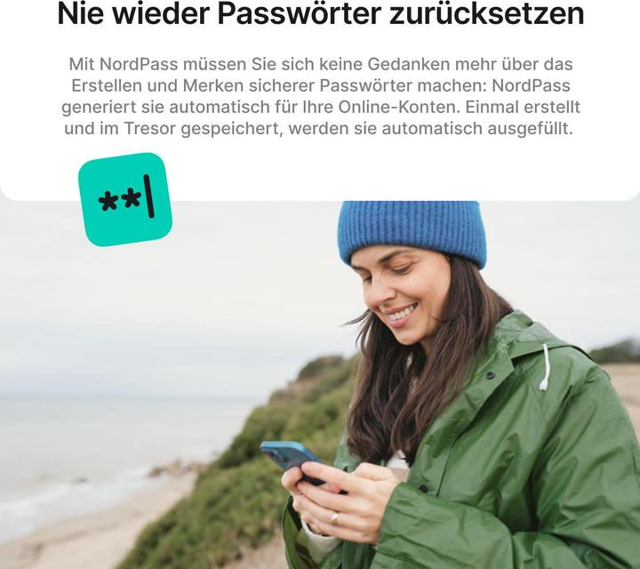 Produktbild NordVPN NordPass (6 User, 12 Monate)