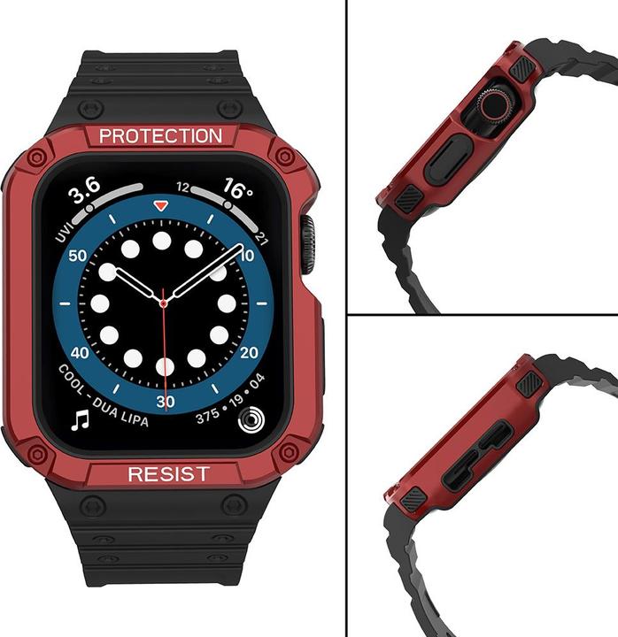 Immagine prodotto Hurtel Cinturino di protezione con custodia per orologio (42 mm, Materiale sintetico, TPU)