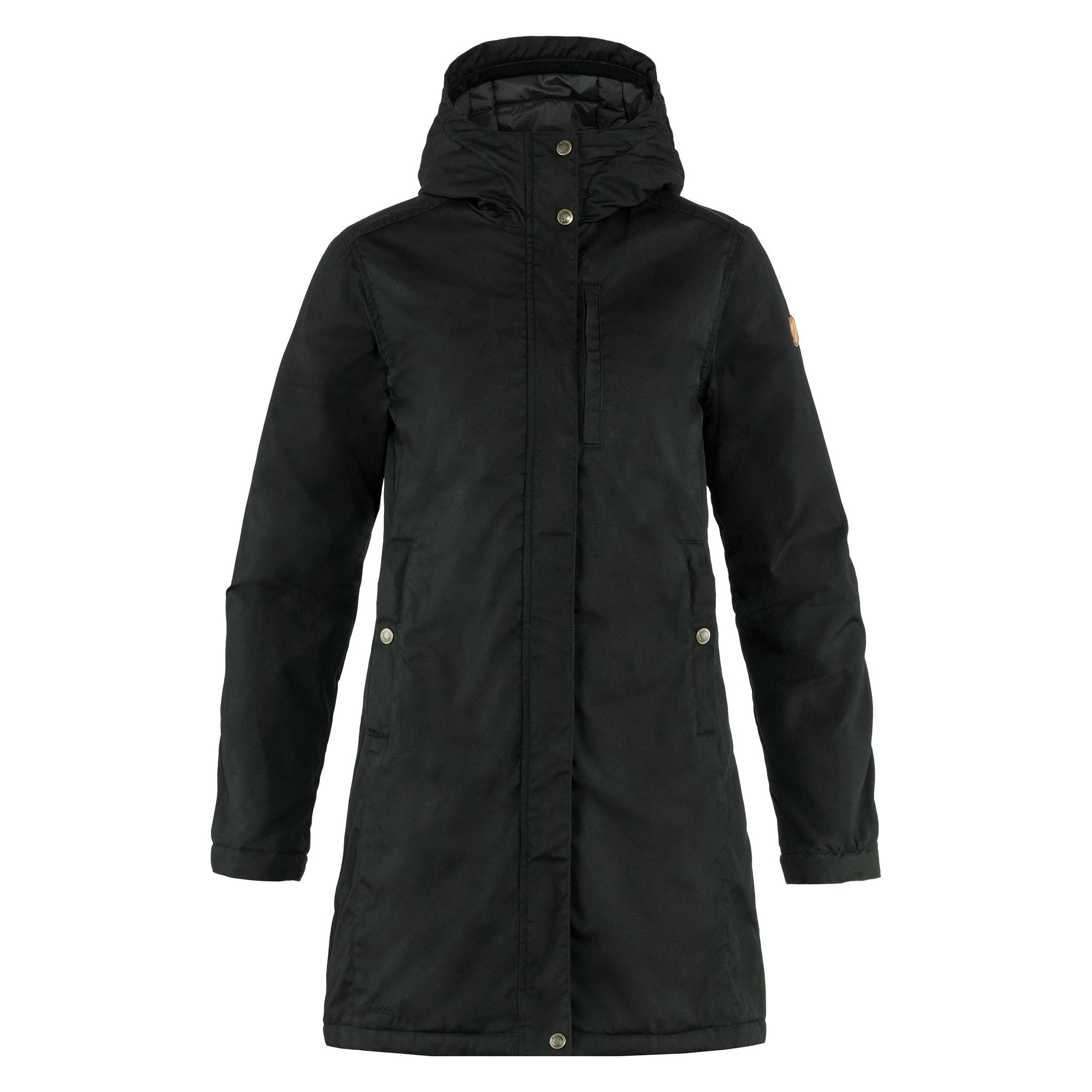 Fjällräven, Vrouwen, Winterjassen, Kiruna, Zwart, (M)