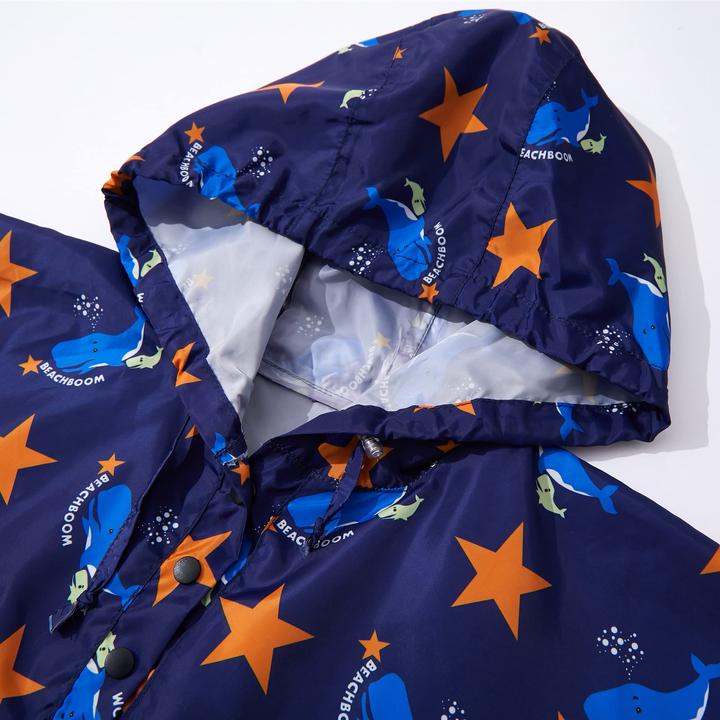 Produktbild Alopini Kinder Regenmantel Regenjacke Regenponcho Regencape