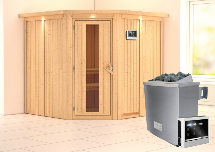 Immagine prodotto Karibu Jarin con corona sul tetto (9 KW di controllo esterno)