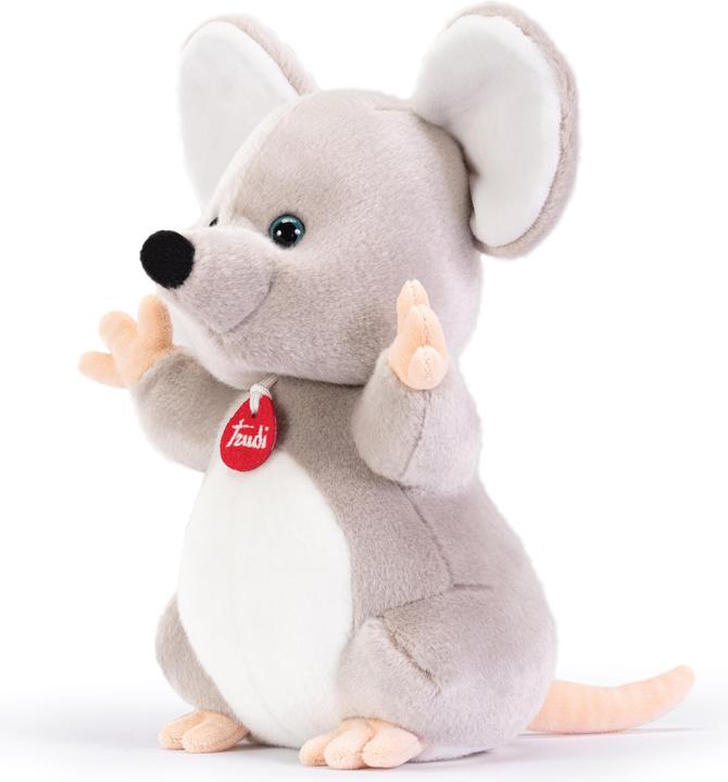 Produktbild Trudi Klassik Plüschtier Maus Martin 23 x 30 x 17 cm, Grösse M, hochwertiges Stofftier mit weichen Ma (17 cm)