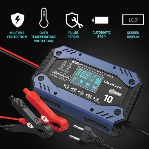 Immagine prodotto Qoltec 52482 (12V, 24V, 10 A)