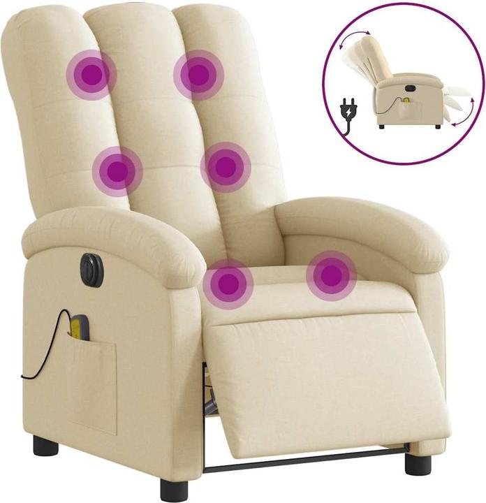 Produktbild vidaXL elektrischer Massagesessel