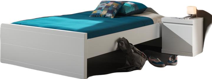 Image du produit Vipack Lara Lit 120 X 200 Blanc (120 x 200 cm)