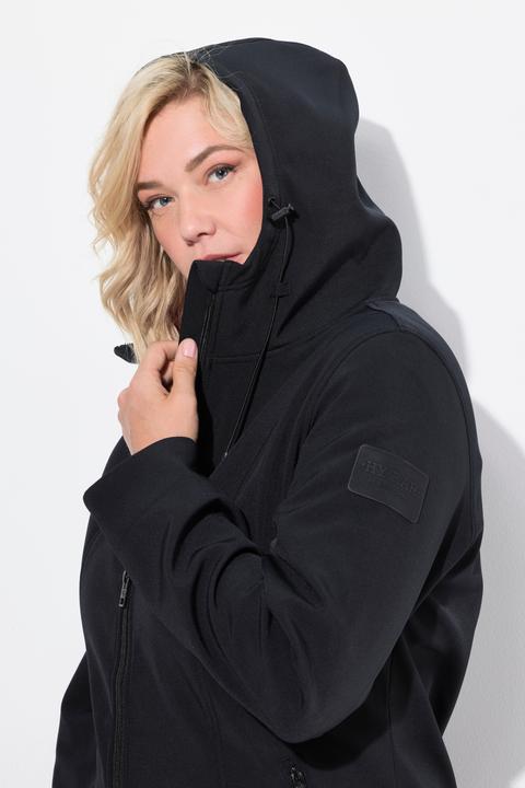Produktbild Ulla Popken HYPRAR Long-Softshelljacke, wasserabweisend, A-Linie (42, 44)
