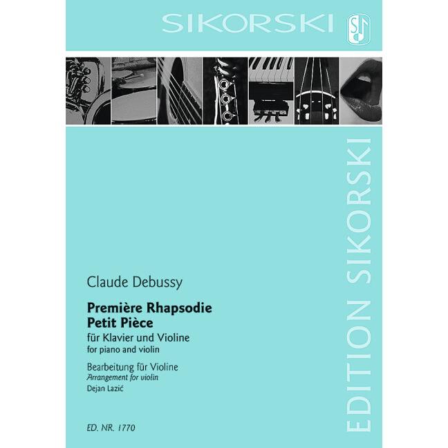 Premiere Rhapsodie Petit Piece, Sachbücher von Claude Debussy