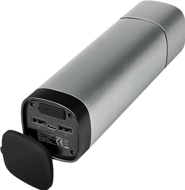 Produktbild LogiLink Powerbank 2xUSB-A,Auto-Starthilfe,metallgr (10000 mAh, 10 W, 37 Wh)