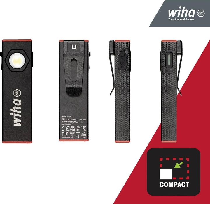 Produktbild Wiha Handleuchte (800 lm)