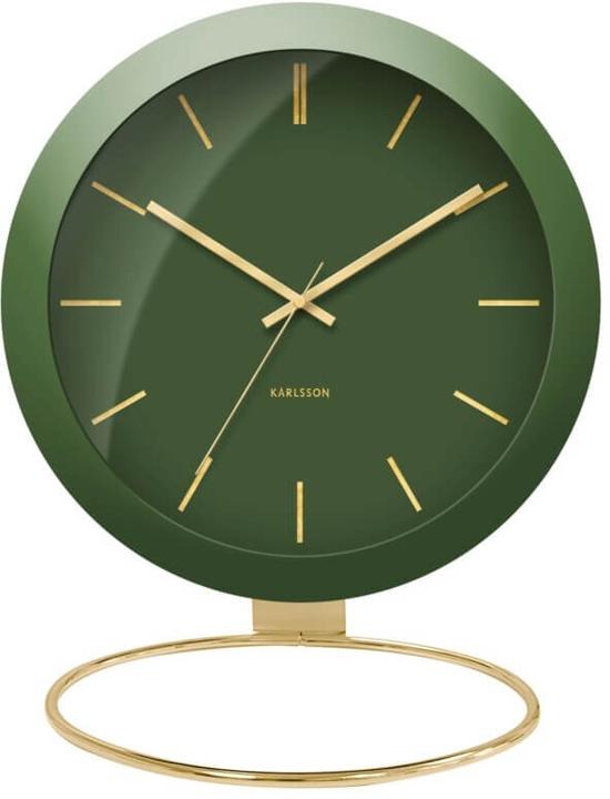 Produktbild Karlsson Table clock Globe moss green, Des.Armando Breeveld