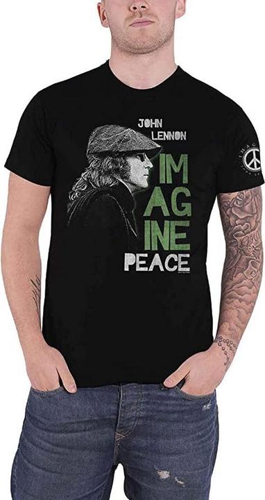 Immagine prodotto Universal Textiles Imagine Peace Maglietta Adulto Unisex (M)