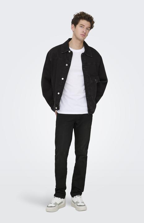 Immagine prodotto Only & Sons Onsloom Slim Black Jog 7451 Pim Dnm Noos (W38/L32)