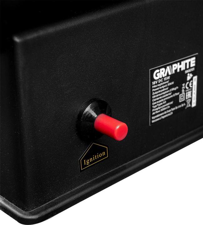 Produktbild Graphite gas heater (30 kW gas heater, 18V battery version, without battery) (30000 W)