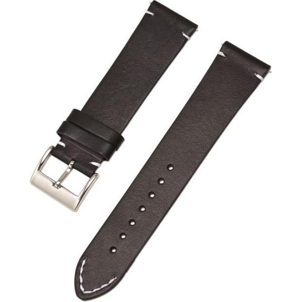 Mu Prime Elegant Series Echtleder Ersatz Armband (18 mm, Echtleder, vivomove 3S, vivoactive 4S, 18mm Anstossbreite), Uhr...